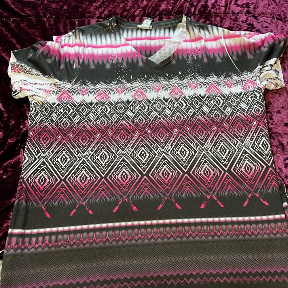 Aztec Catherine’s shirt! Size 3x!